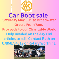 Car Boot Sale. Broadwater Green.